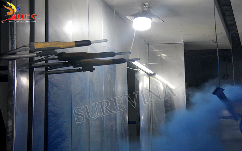 Bề Mặt Sơn Bị Rỗ Trũng Trong Quá Trình Sơn Tĩnh Điện