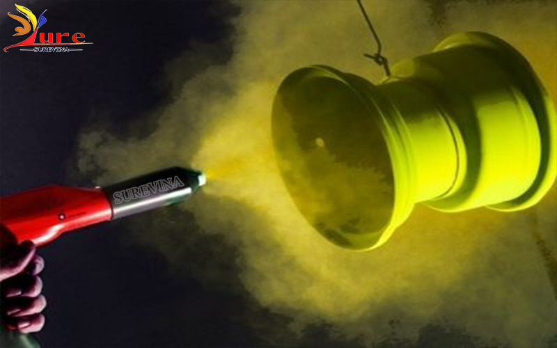 Tìm hiểu thiết bị sơn tĩnh điện súng sơn