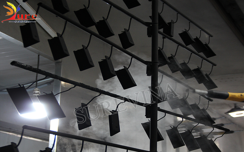 4 lưy ý trong dây chuyền phun sơn tĩnh điện