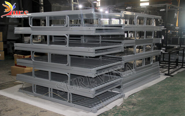 sơn tĩnh điện giường sắt , bền đẹp chống rỉ sét