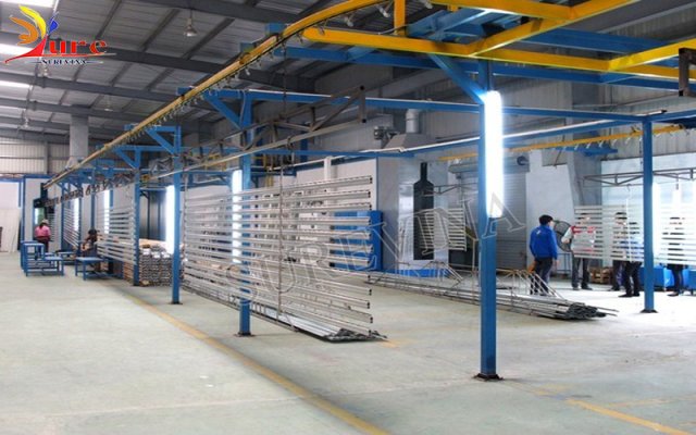 Cấu tạo và phân loại lò sơn tĩnh điện