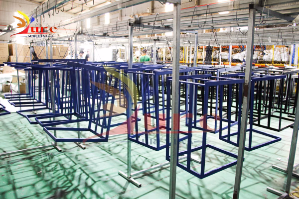 Xưởng sơn tĩnh điện tại Bình Dương - Surevina