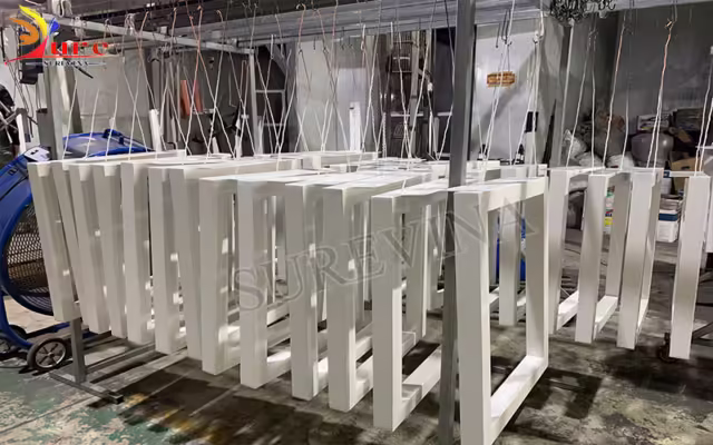 Bí quyết đạt độ phủ đồng đều trên bề mặt sơn tĩnh điện