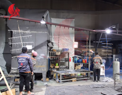 Lớp sơn tĩnh điện bị phai màu - Nguyên nhân và giải pháp