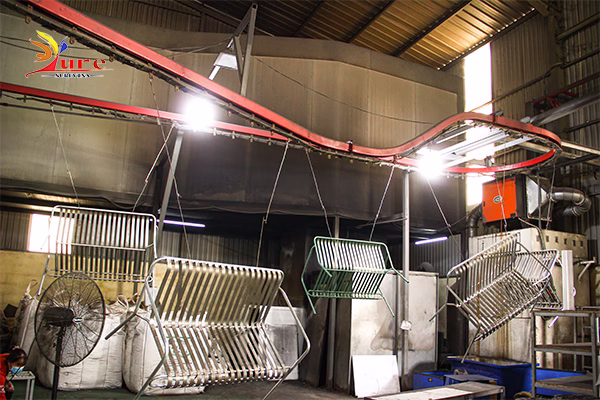 Hệ Thống Treo Dây Chuyền Sơn – Cấu Tạo Và Nguyên Lý Vận Hành