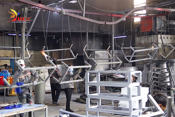 Hệ Thống Treo Dây Chuyền Sơn – Cấu Tạo Và Nguyên Lý Vận Hành 