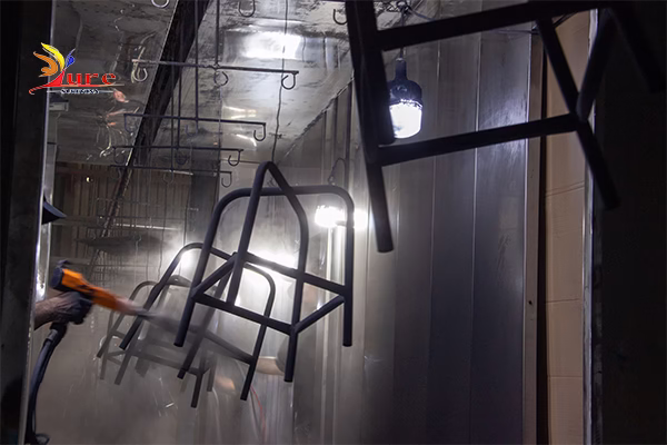 Sơn tĩnh điện đồ nội thất – giải pháp bền đẹp, chống gỉ hiệu quả