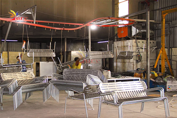 Ứng dụng sơn tĩnh điện trong cơ khí công nghiệp