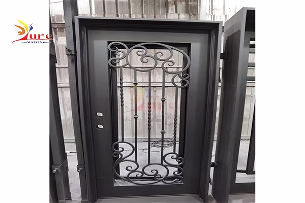 cứa sắt sơn tĩnh điện ngoài trời 