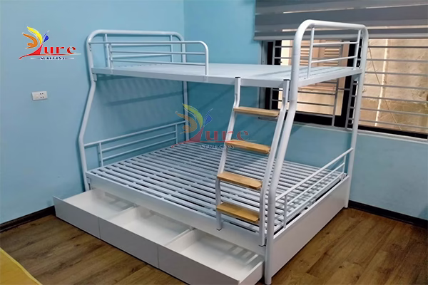 sơn tĩnh điện giường sắt , bền đẹp chống rỉ sét