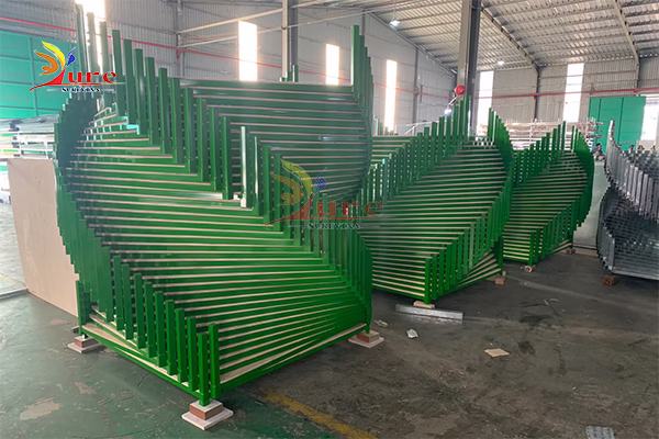 sơn tĩnh điện giường sắt , bền đẹp chống rỉ sét