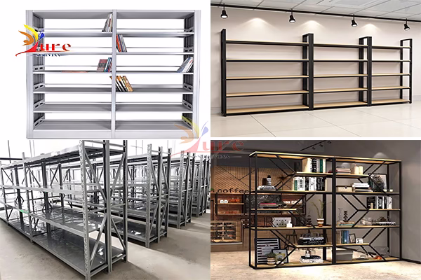 Sơn tĩnh điện kệ sắt cho gia đình và văn phòng