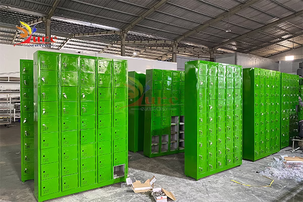 Sơn tĩnh điện tủ locker bền đẹp cho doanh nghiệp - trường học- nhà xưởng