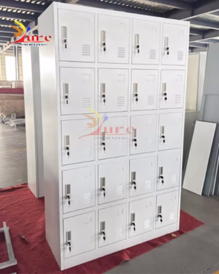 Sơn tĩnh điện tủ locker bền đẹp cho doanh nghiệp - trường học- nhà xưởng